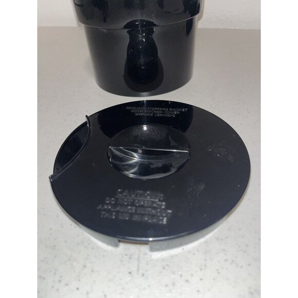 Mr. Coffee 2 Quart Iced Tea Pot Replacement Pitcher Brew Basket & Lid TM1 Model - Picture 5 of 7